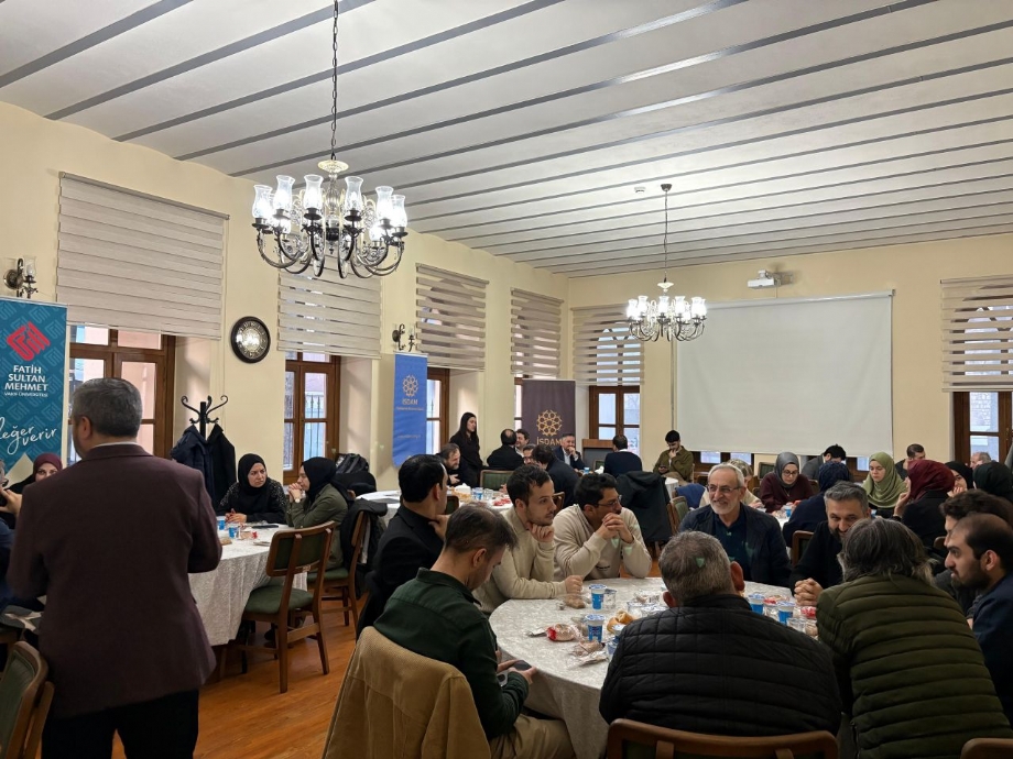 İSDAM 12.Geleneksel İftar Programı - Haberler - Abdullah Serenli