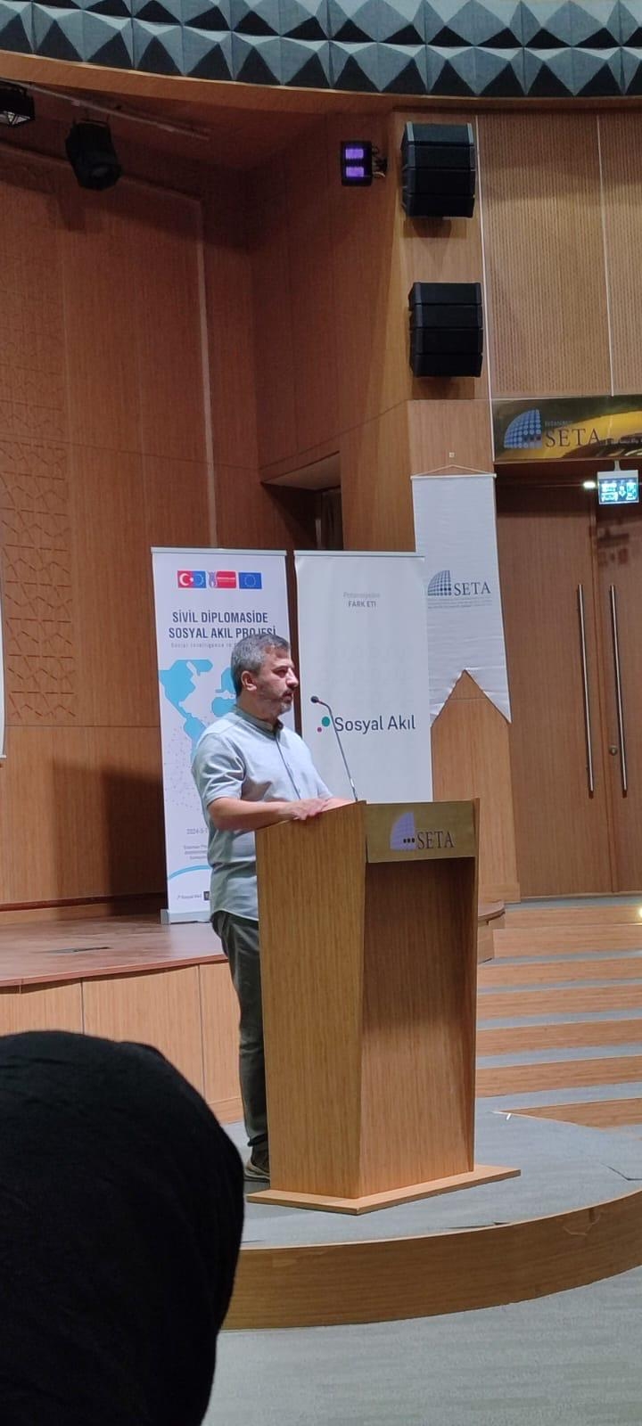 Sivil Diplomaside Sosyal Akıl Projesi Lansman Programı - Haberler - Abdullah Serenli Sivil Diplomaside Sosyal Akıl Projesi Lansman Programı - Haberler - Abdullah Serenli
